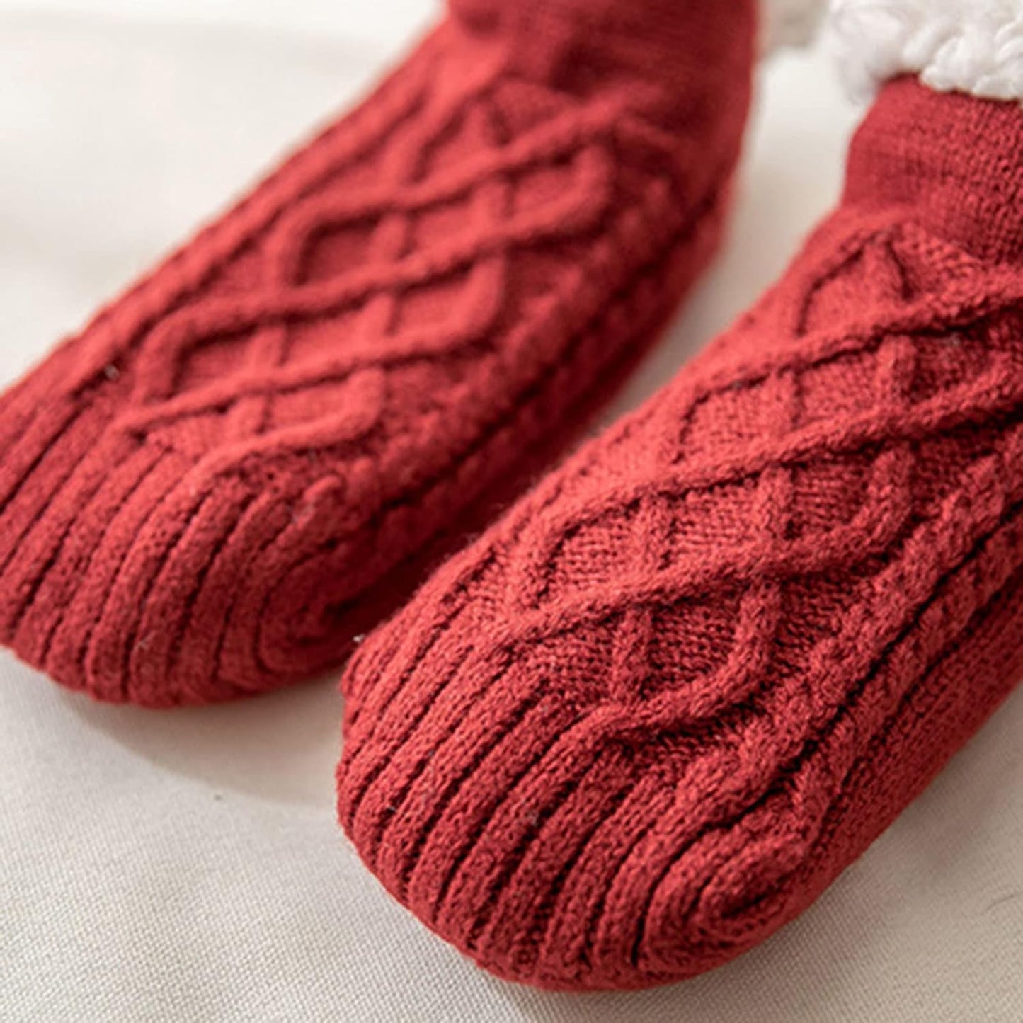 Cozy Women's Sleep Socks Slippers - Non-Slip Soles