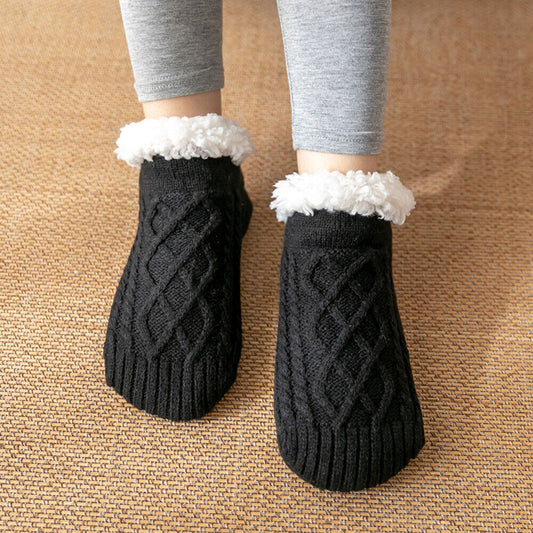 Cozy Women's Sleep Socks Slippers - Non-Slip Soles