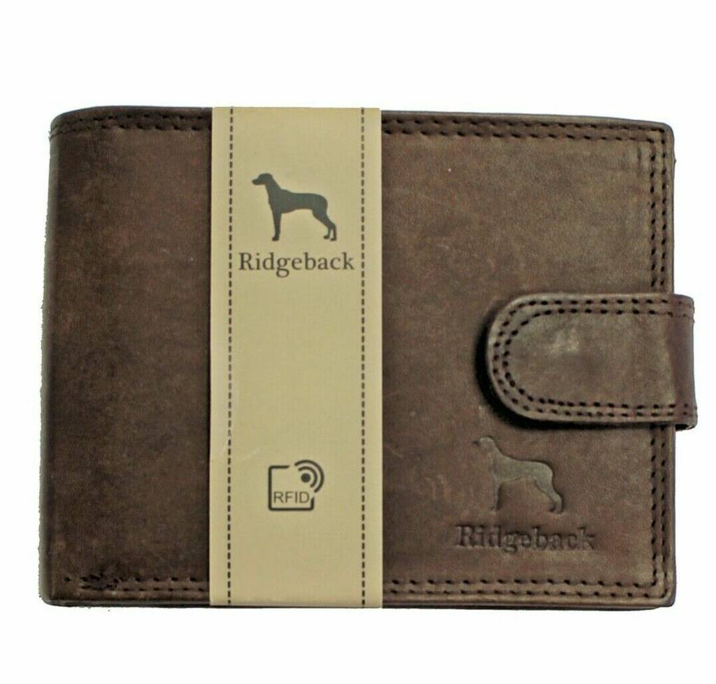 Black Leather Wallet Rfid Safe