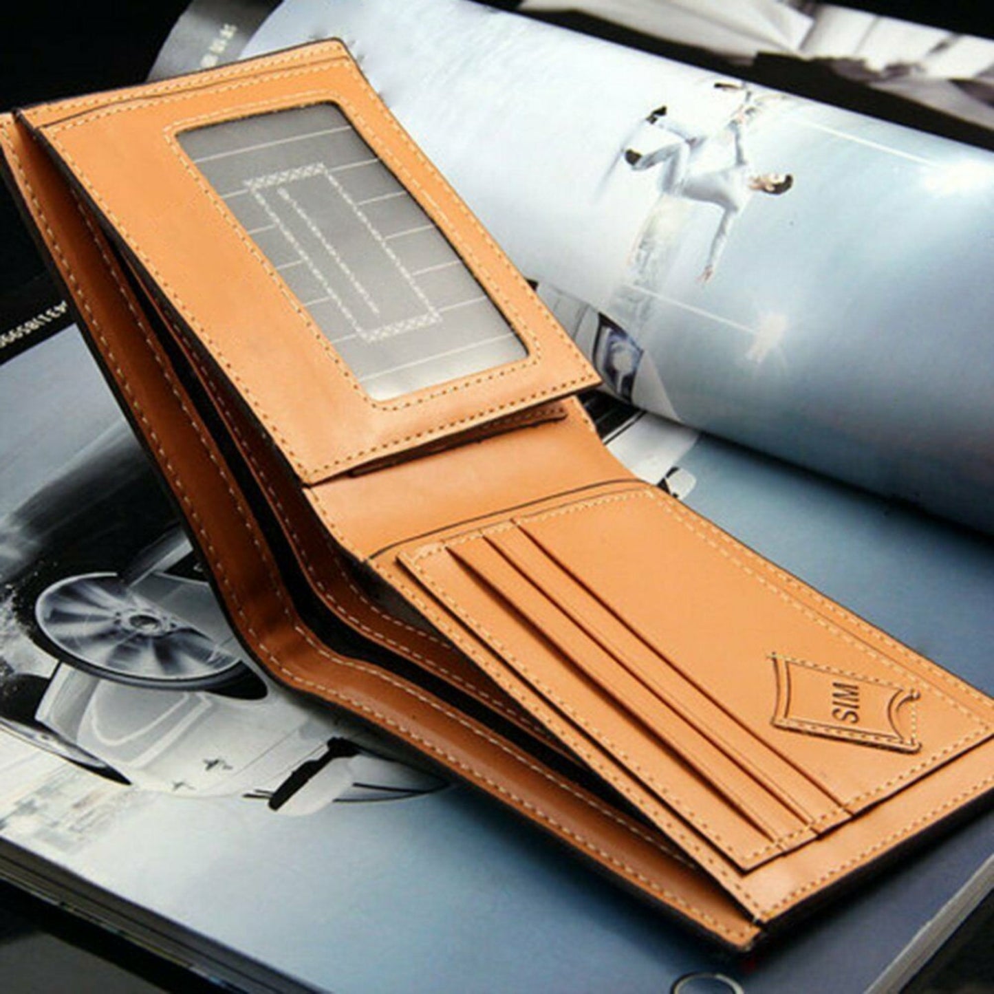 Luxury High Quality Designer Wallet Mens Soft Leather