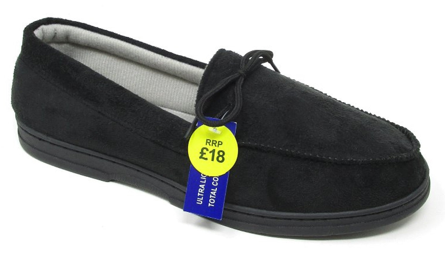 MENS MOCCASINS WARM FAUX SUEDE SHEEPSKIN FUR LINED WINTER LOAFERS SLIPPERS SIZE