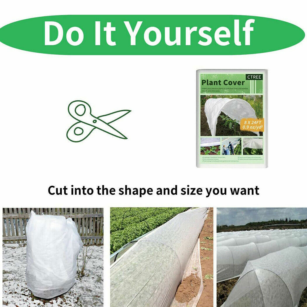 Heavy Duty Frost Fleece Plant Protection Jackets – Multiple Sizes & Colors