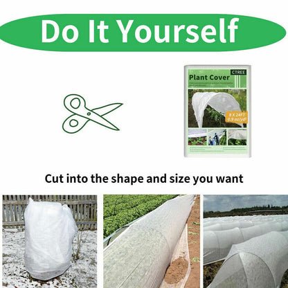 Heavy Duty Frost Fleece Plant Protection Jackets – Multiple Sizes & Colors