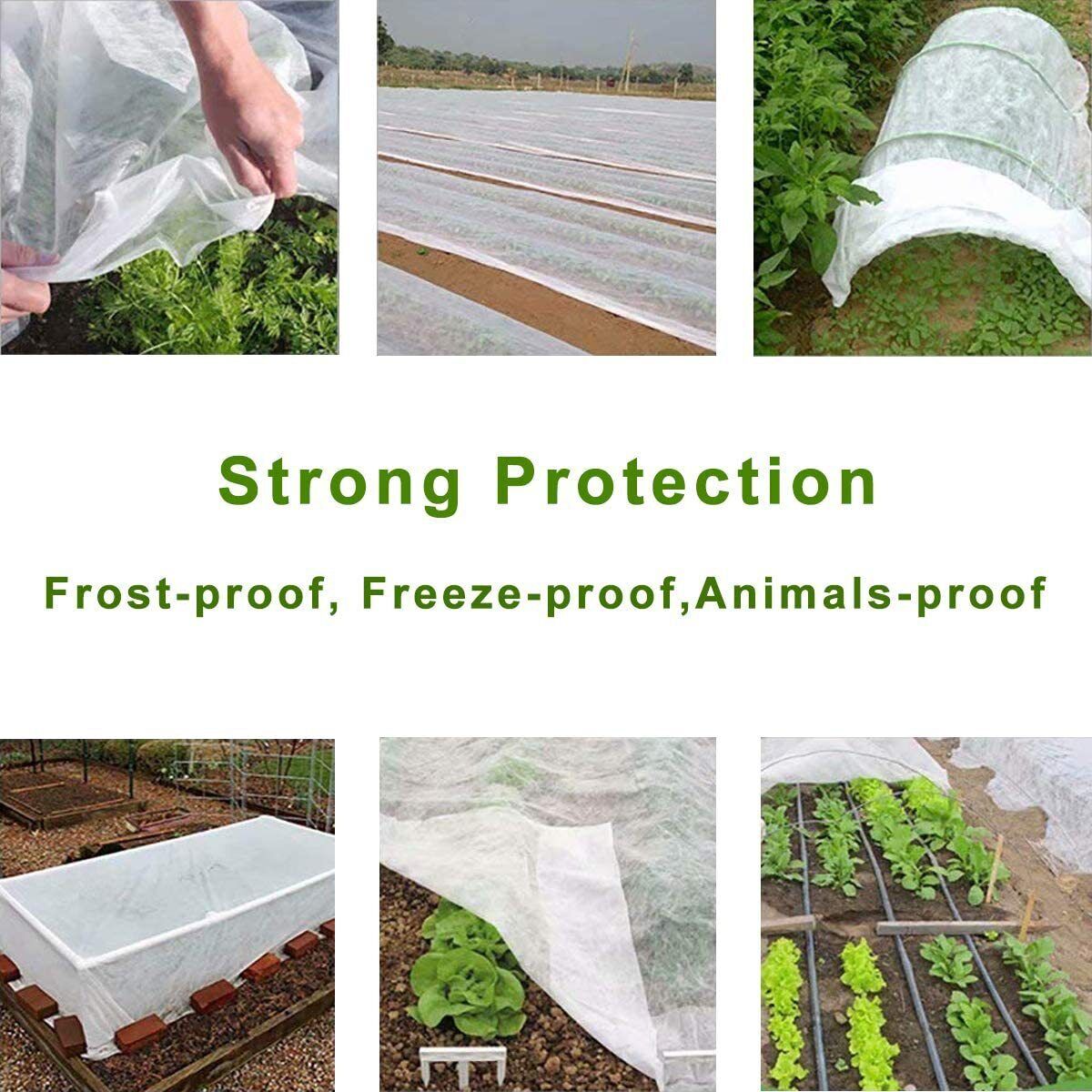 Heavy Duty Frost Fleece Plant Protection Jackets – Multiple Sizes & Colors
