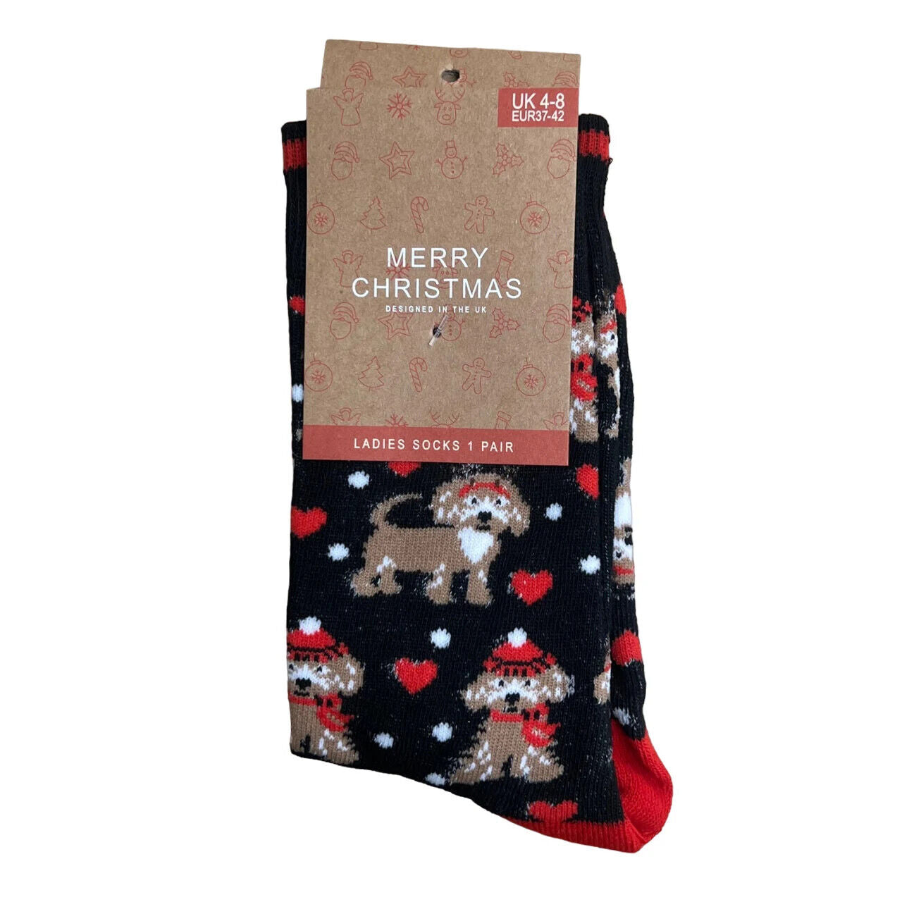 Christmas Socks – Candy Canes, Dogs, Christmas Trees, Gingerbread