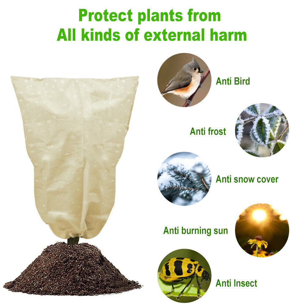 Heavy Duty Frost Fleece Plant Protection Jackets – Multiple Sizes & Colors
