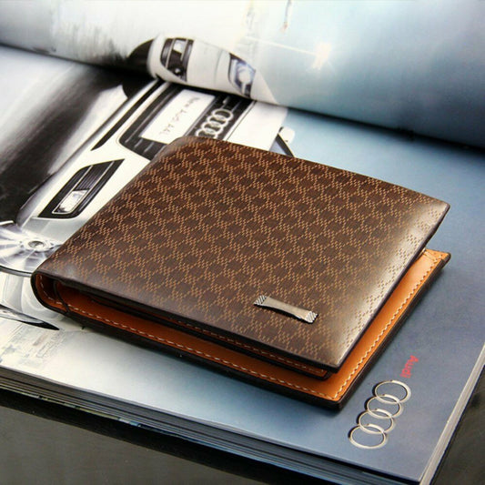 Luxury High Quality Designer Wallet Mens Soft Leather